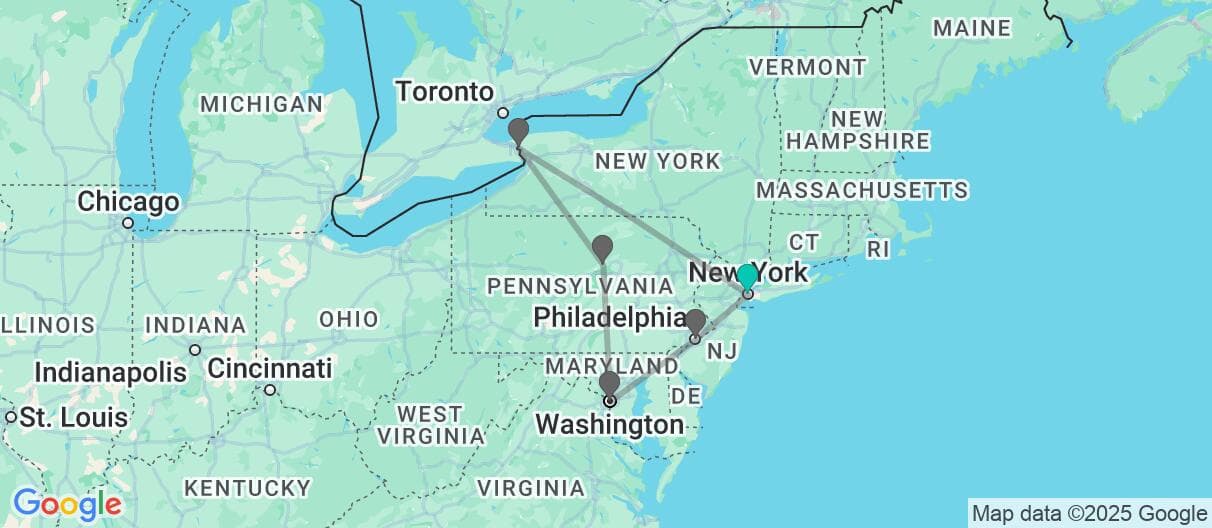 Trip map