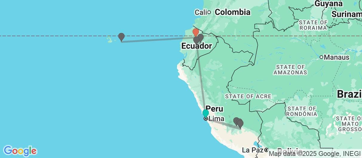 Trip map