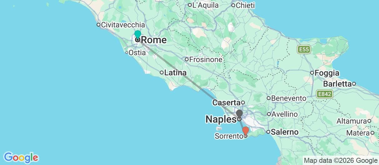 Trip map