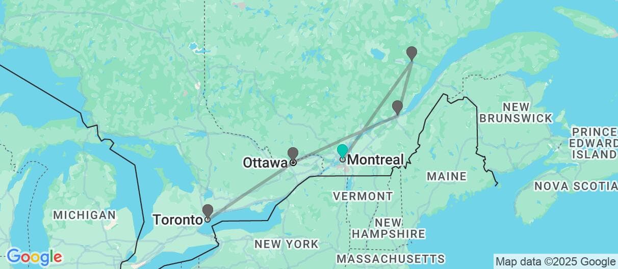 Trip map