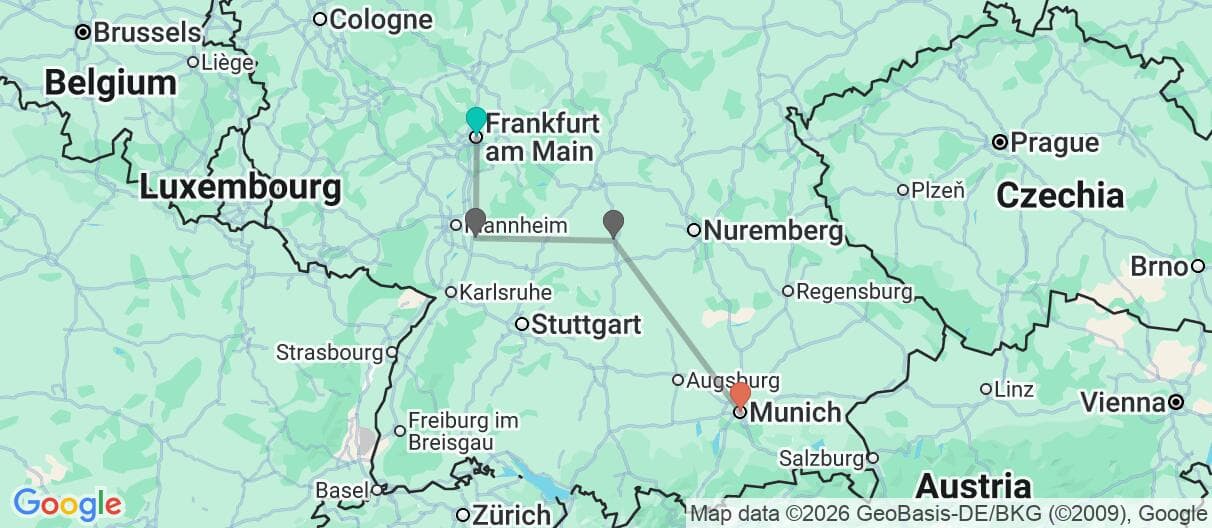 Trip map