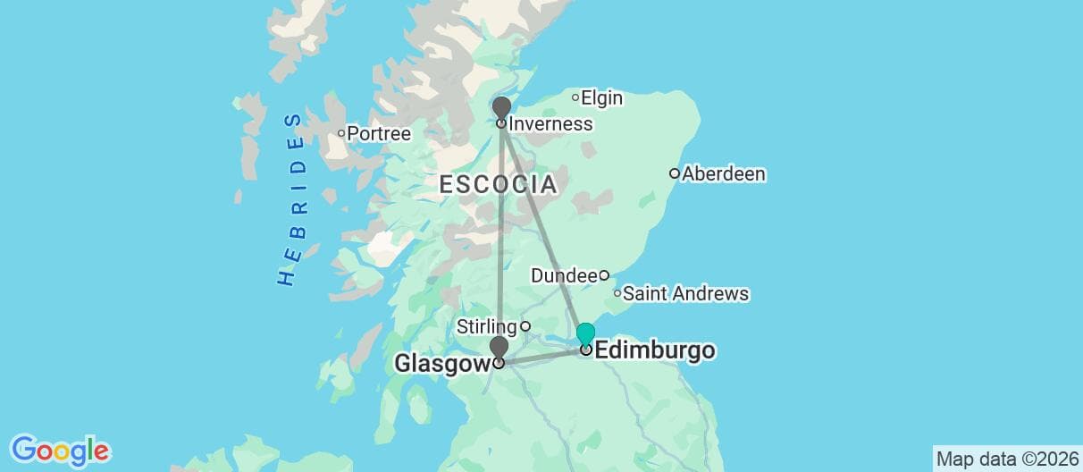 Mapa del viaje