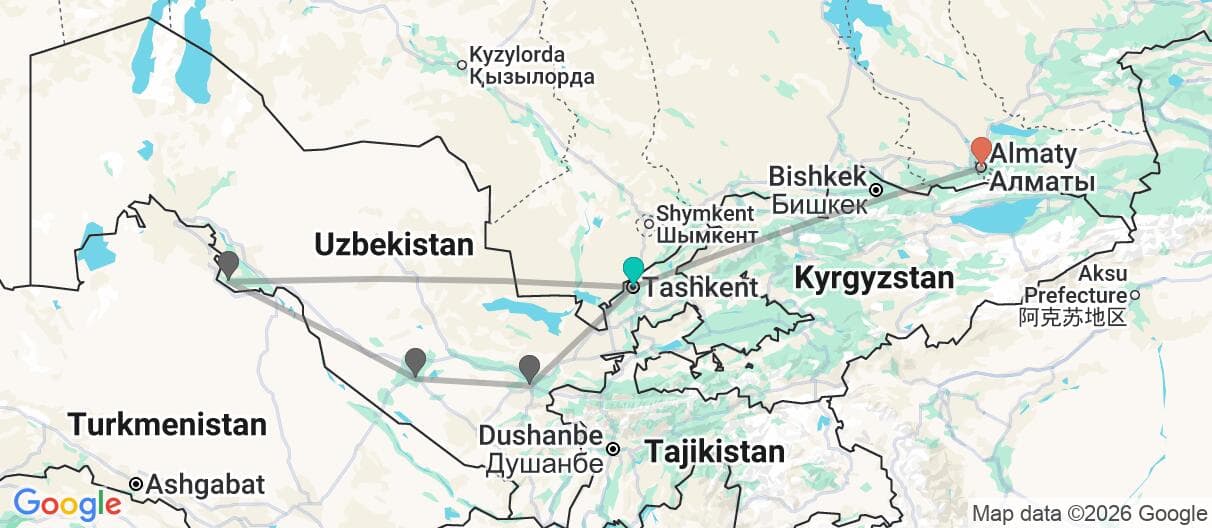 Trip map