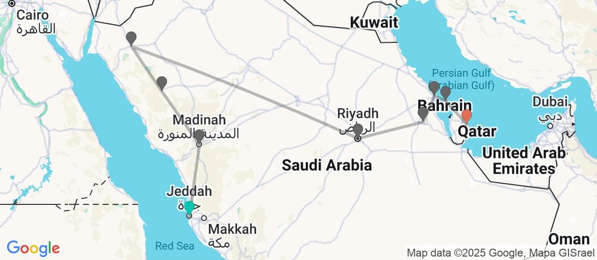 Trip map