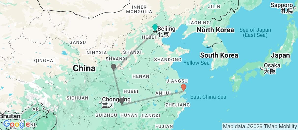 Trip map