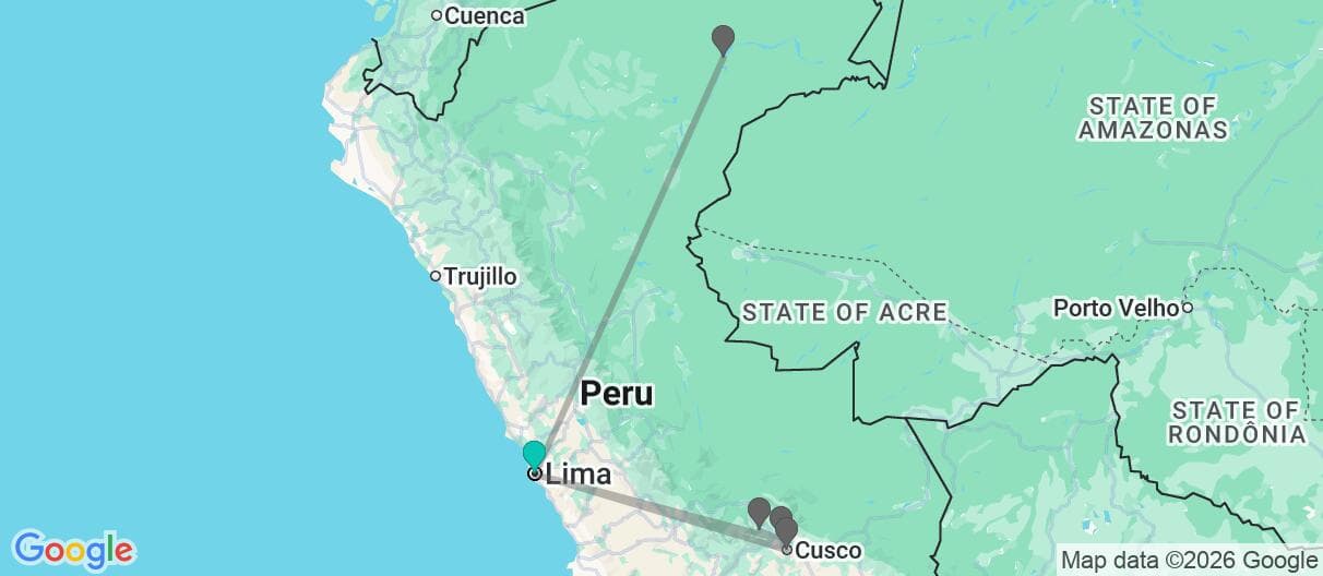 Trip map