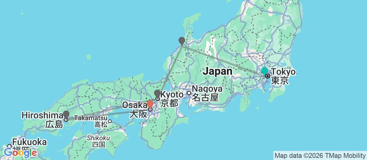 Trip map