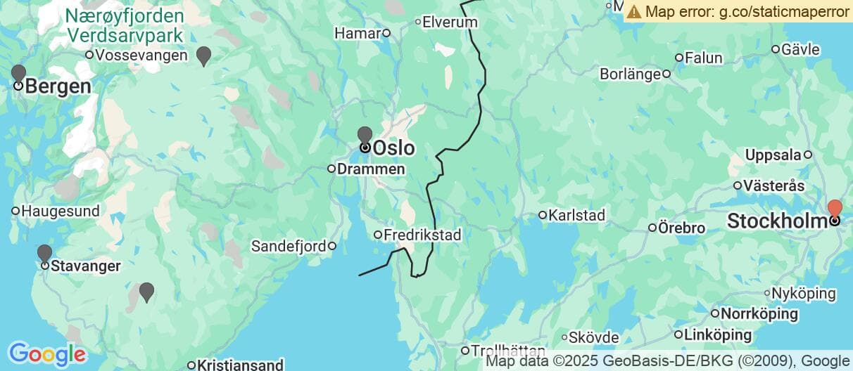 Trip map