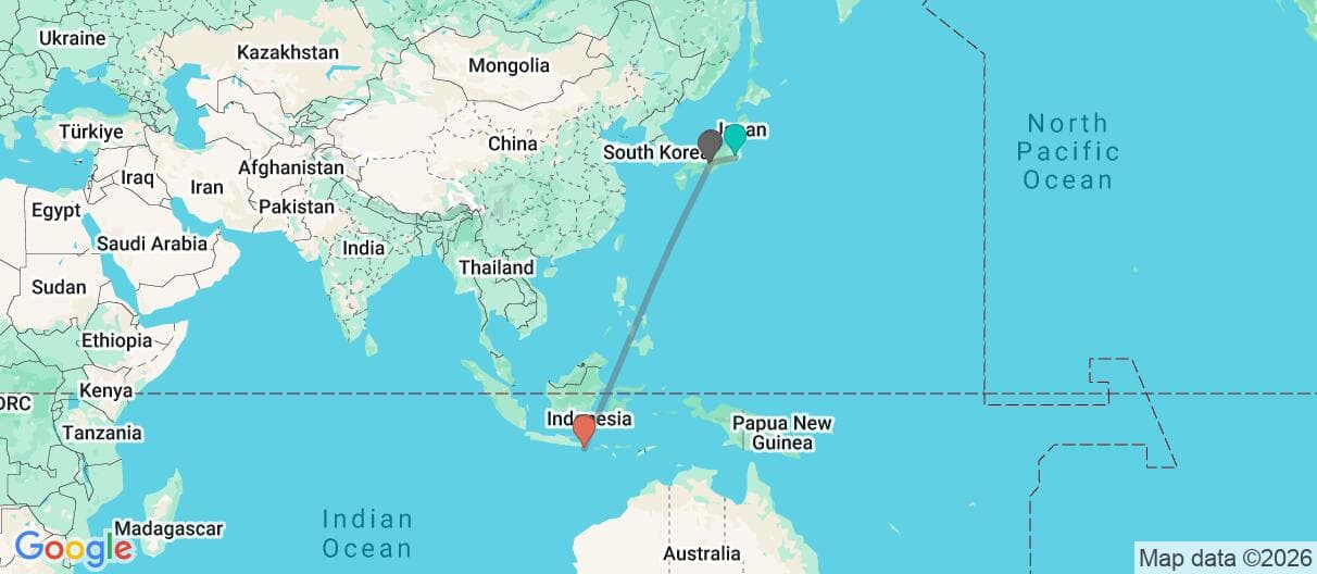 Trip map