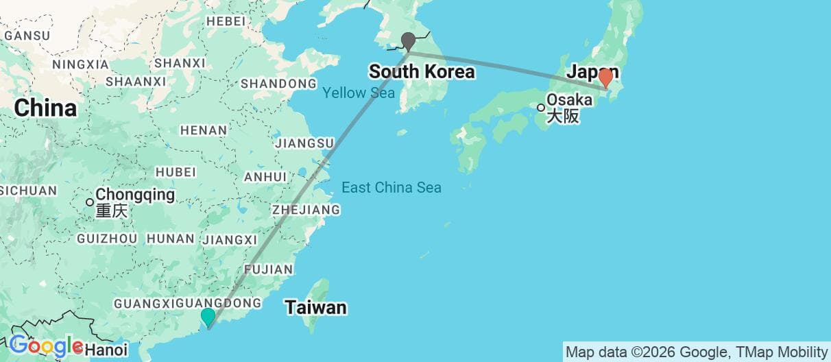 Trip map
