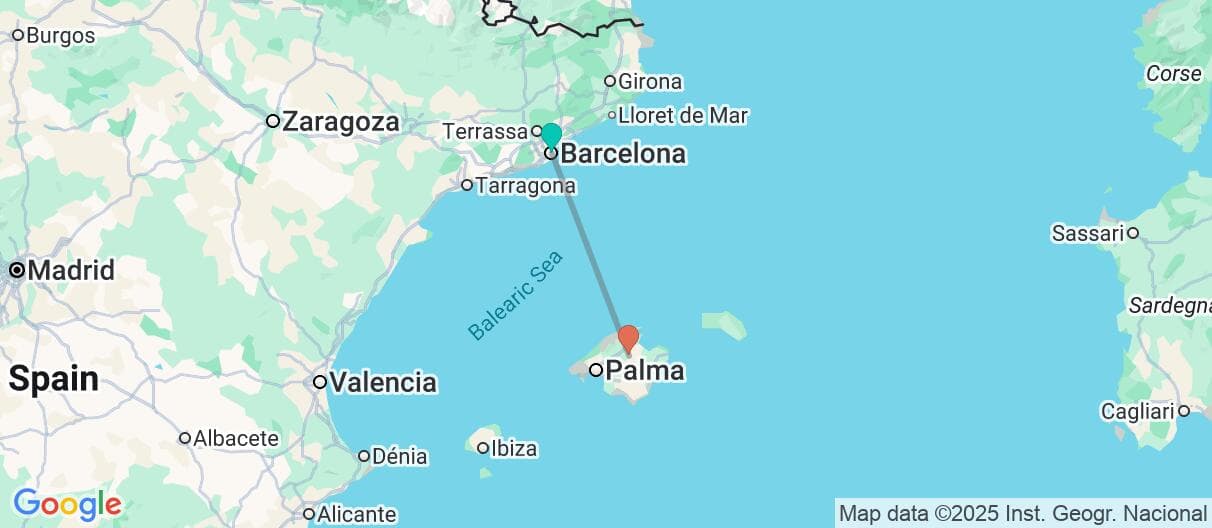 Trip map