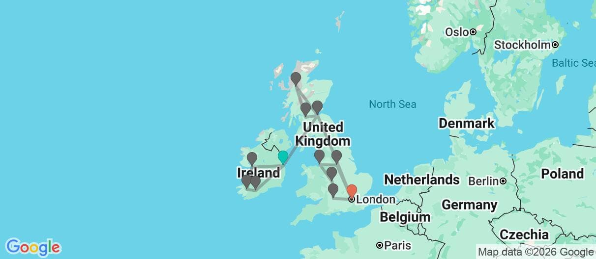 Trip map