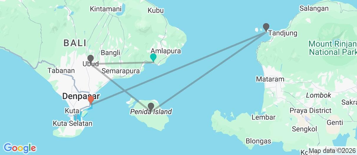 Trip map