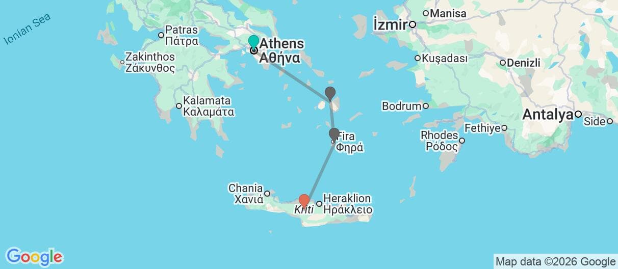 Trip map