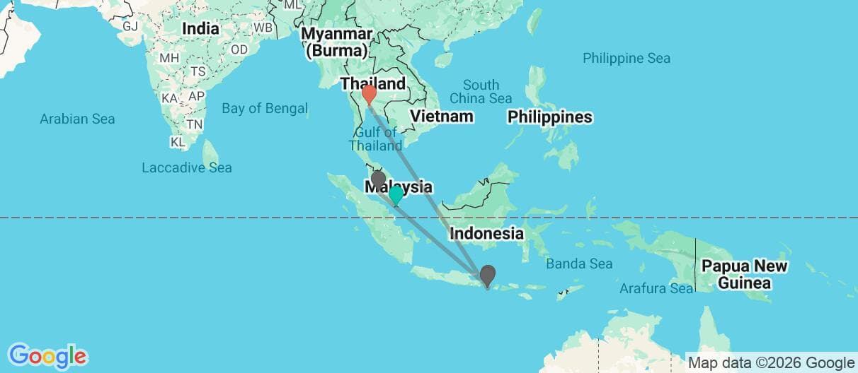 Trip map