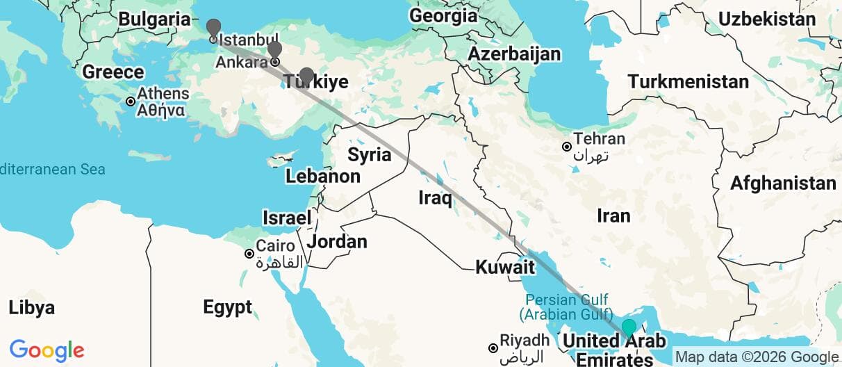 Trip map