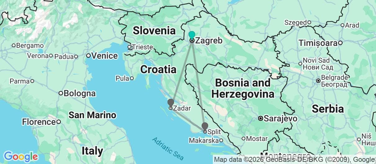 Trip map