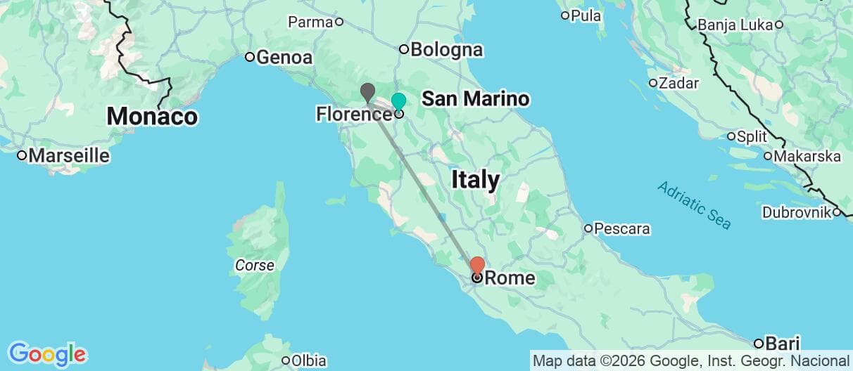 Trip map
