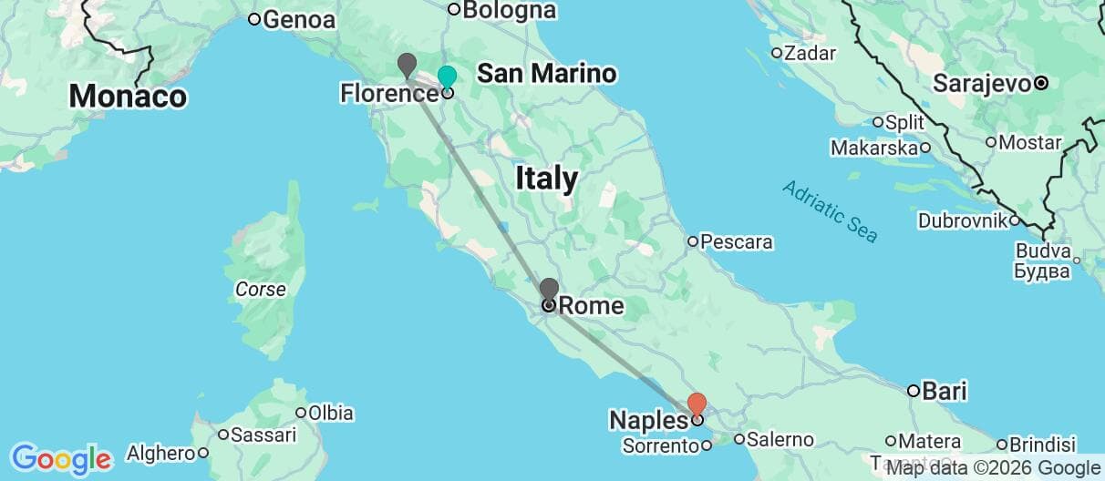 Trip map