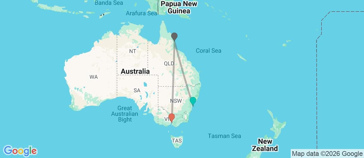 Trip map