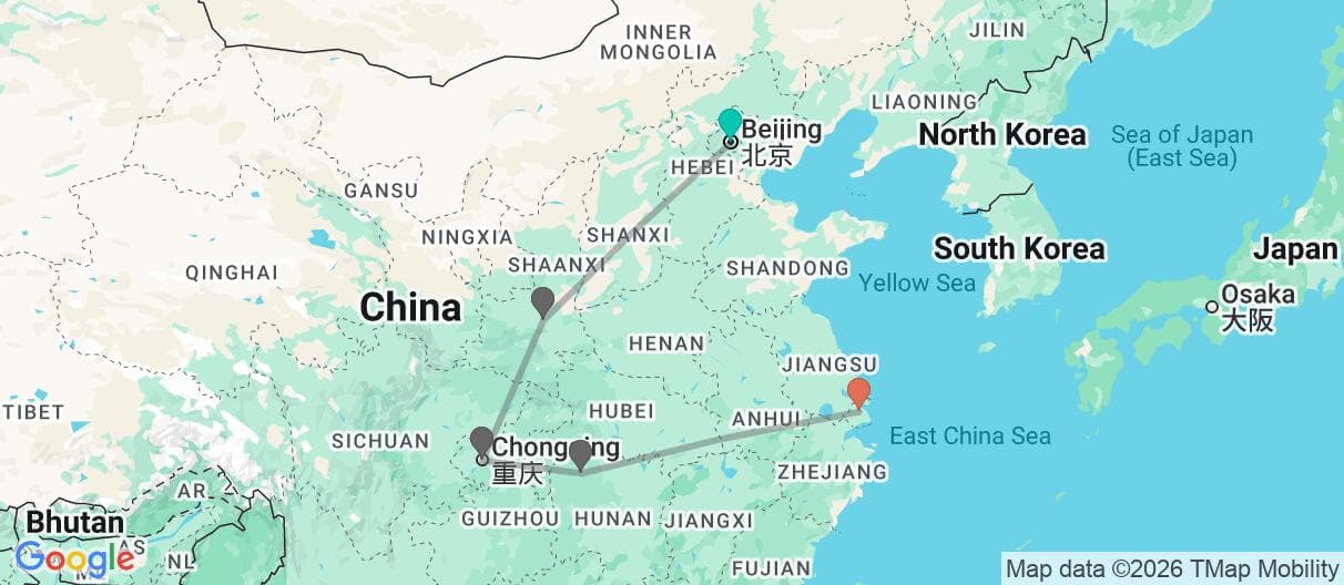Trip map