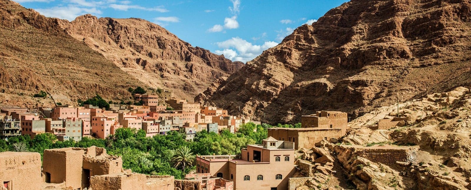 Erfoud - Landschaften der Todra - Dadesschlucht - Kalaat M'Gouna - Ouarzazate