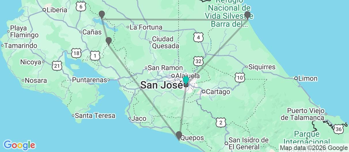 Trip map