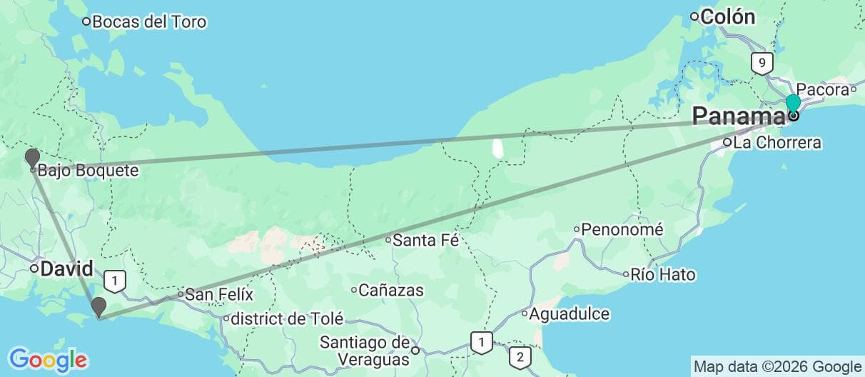 Carte du voyage