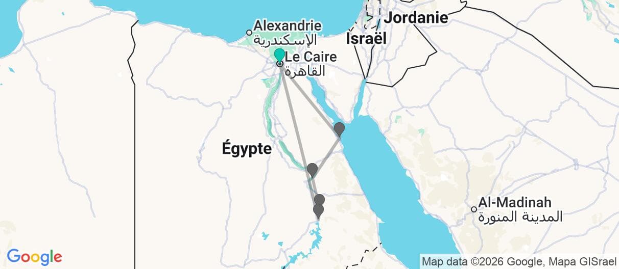 Carte du voyage