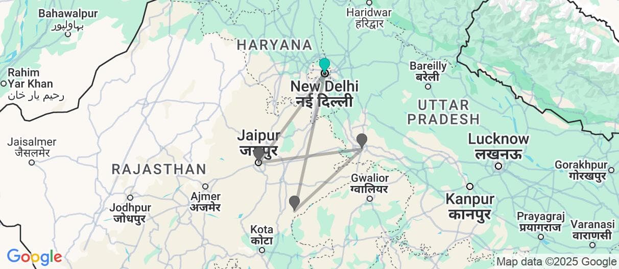 Trip map