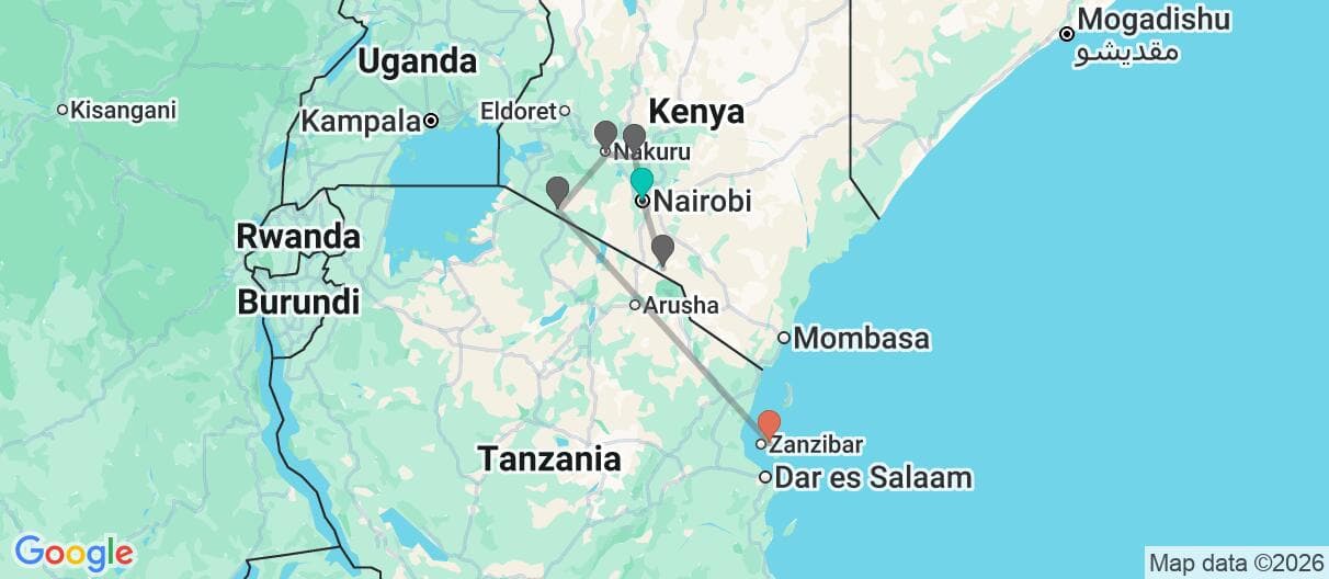 Trip map