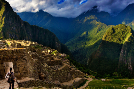 Inca trail to Machu Picchu