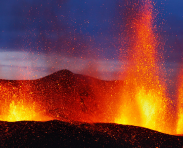Active volcanoes around the world