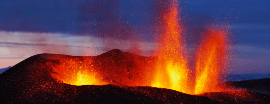 Active volcanoes around the world