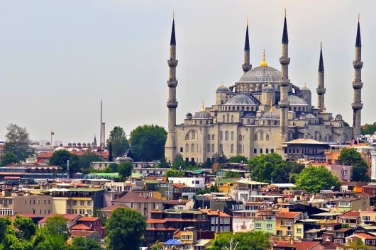 Mezquita azul en Estambul