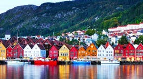 Bergen casitas de colores