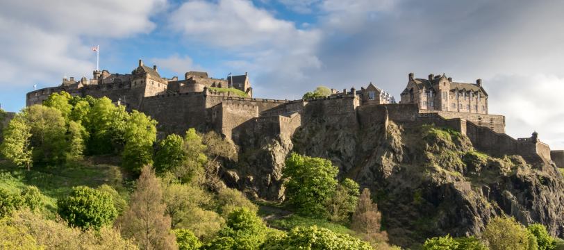 Edinburgh Castle from Princes Street