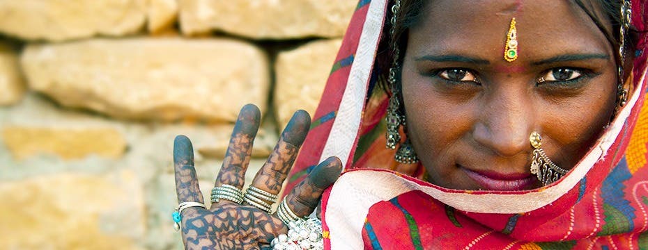 mujer India - 5 contrastes de la India