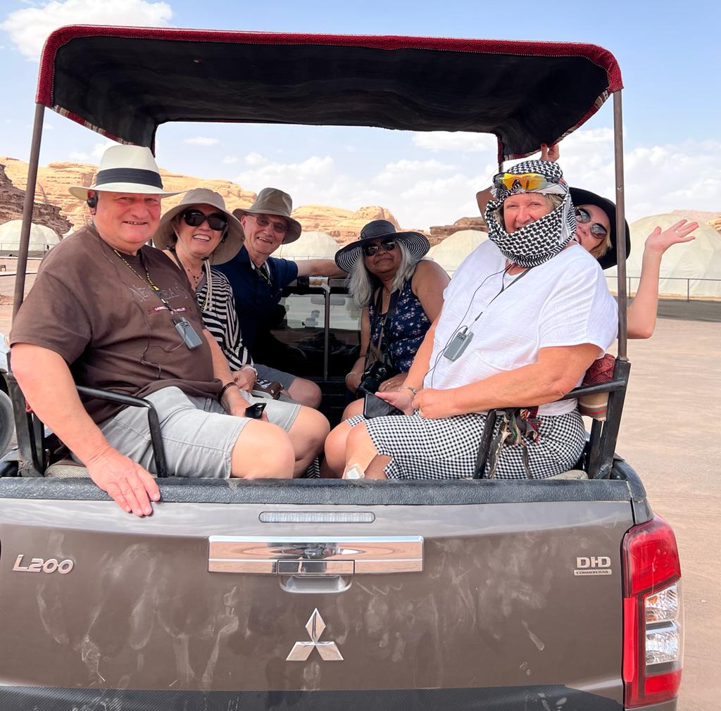 Excellent organisation in Jordan & Egypt