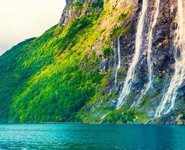 waterfalls in Norway