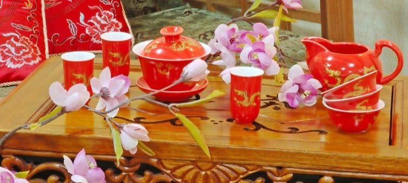 What is the Chinese tea ceremony and what does it consist?