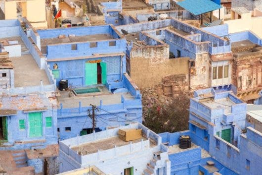 the blue city in India