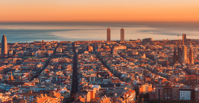 Barcelona - places to visit in Europe in summer