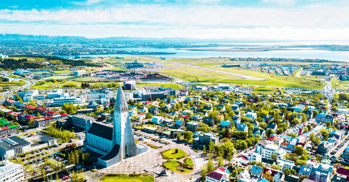 Reykjavik - places to visit in Europe in summer
