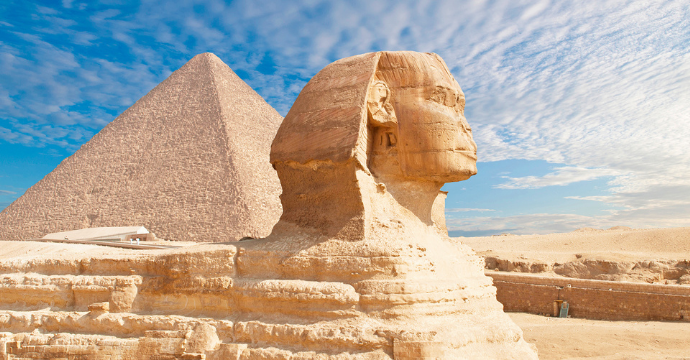 Great Sphinx Pyramids of Giza
