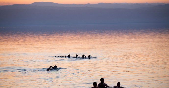Dead Sea - swimming lakes