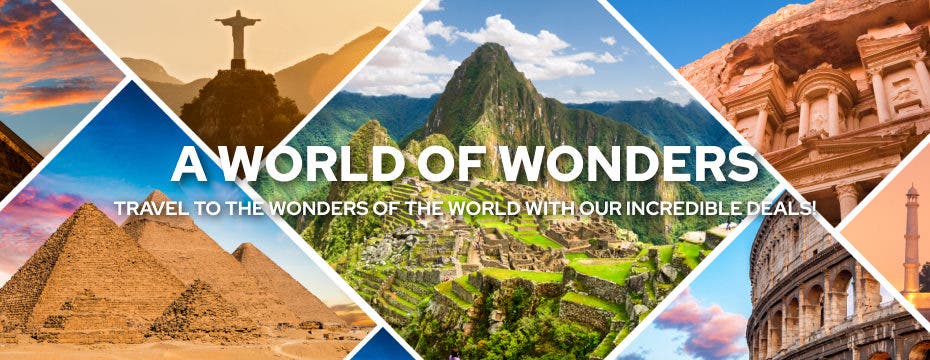 Travel 7 Wonders of the World: AirTreks