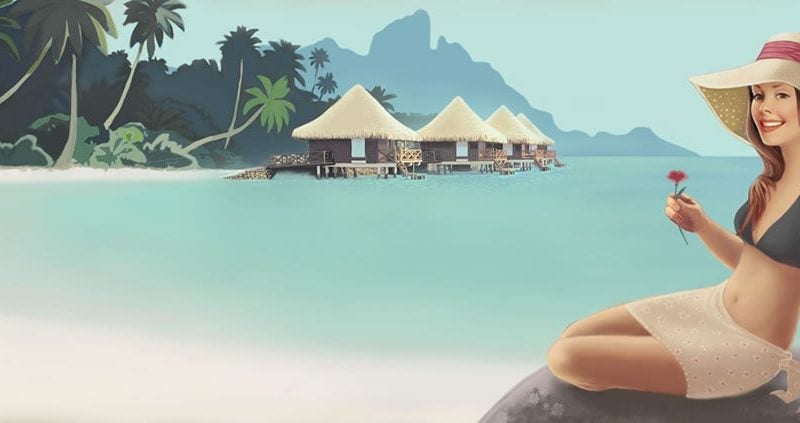 Ilustración viajes de novios