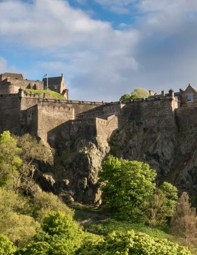 Edinburgh Castle from Princes Street