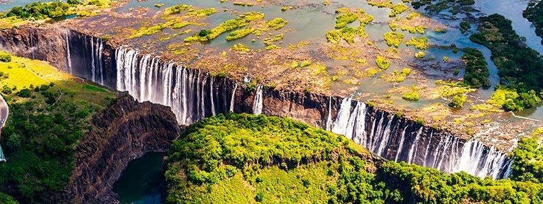 triunfo de la naturaleza: las cataratas Victoria